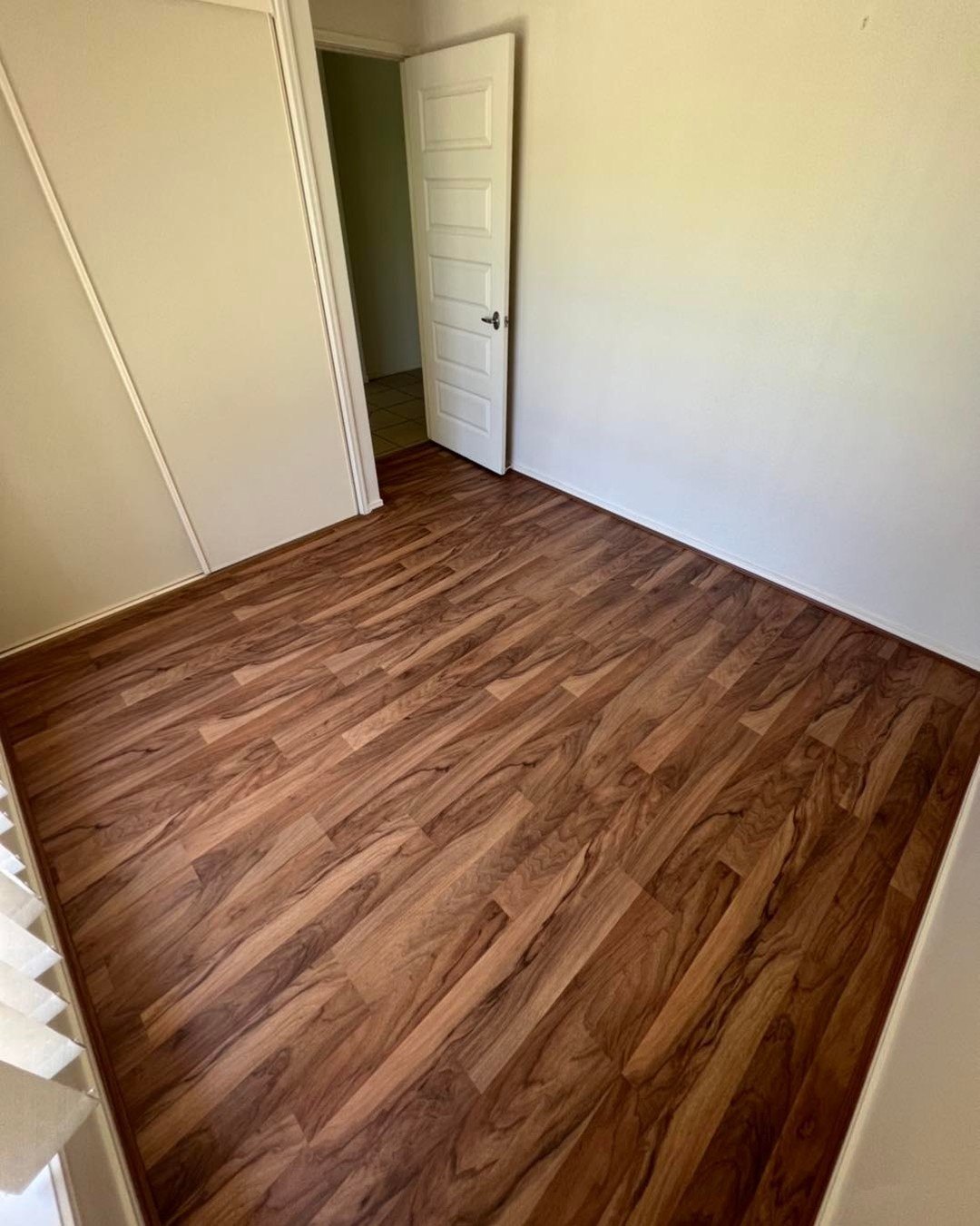 Warm oak plank, bedroom